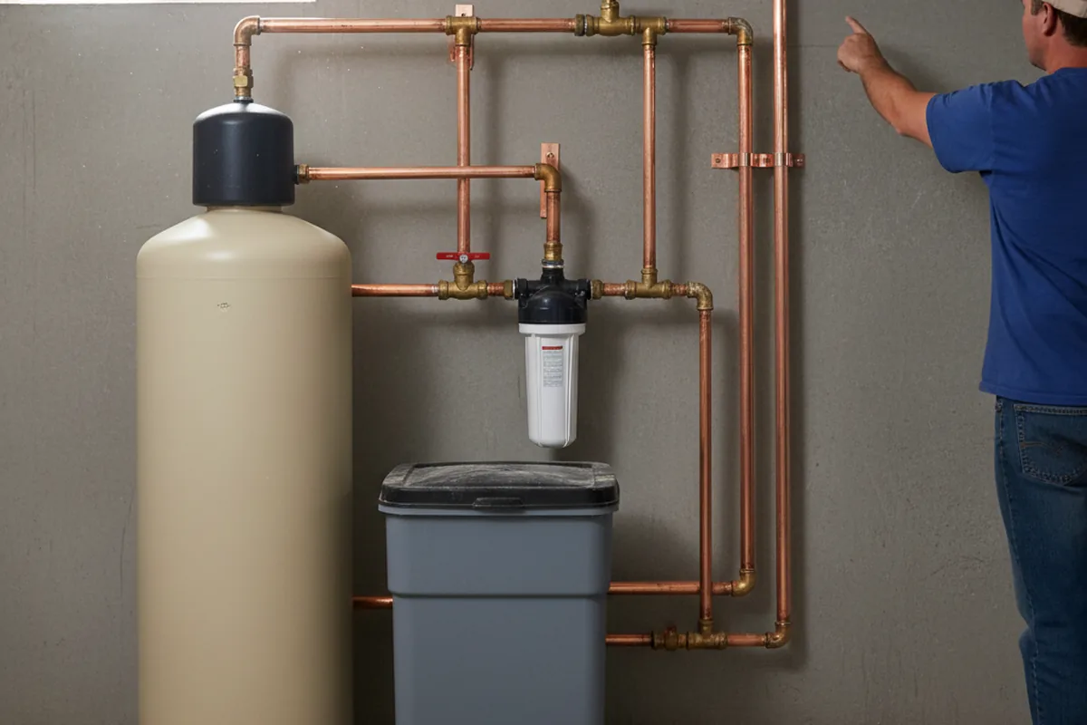 Whole-house water treatment system installed in Maywood